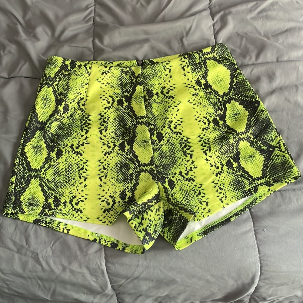 Zip Up Shorts